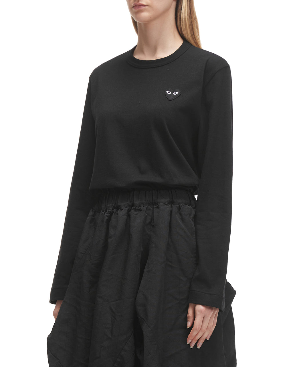 Heart crew neck tee