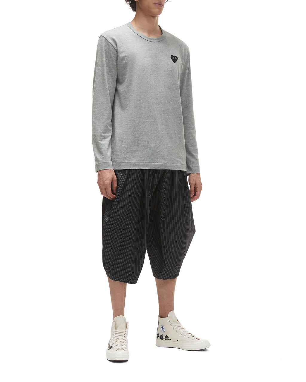 Heart crew neck tee