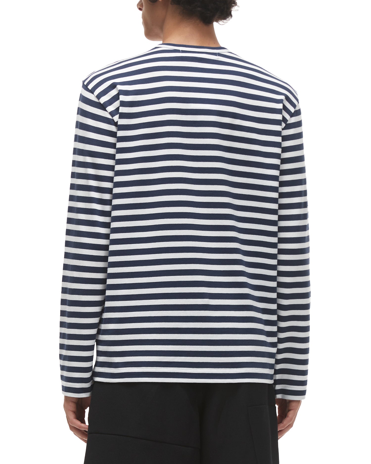 Double heart striped tee