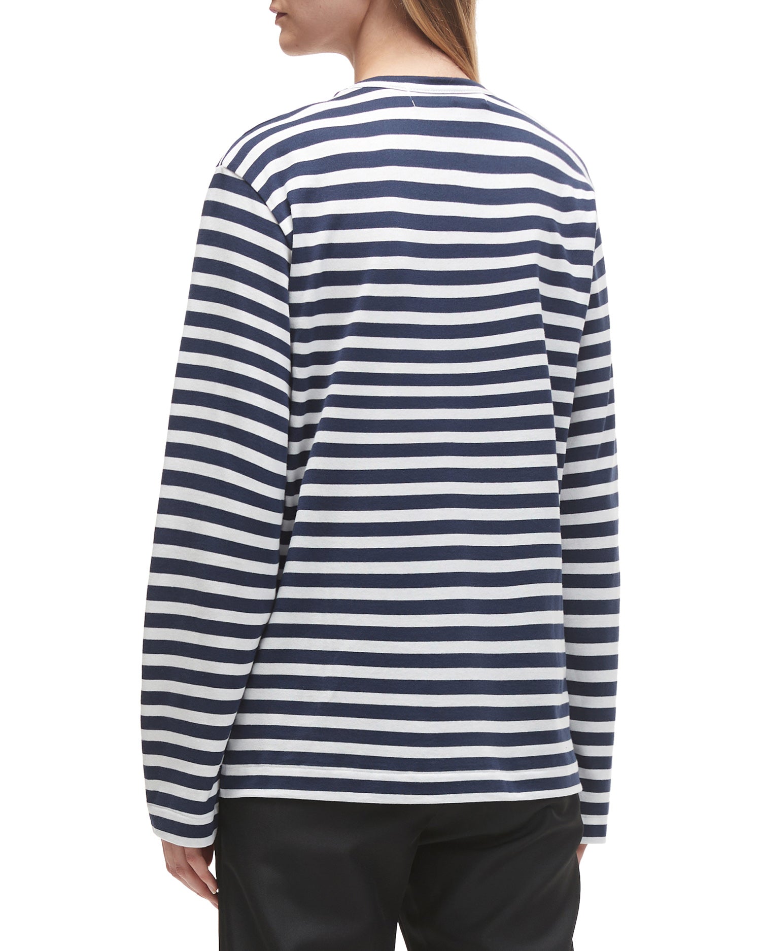 Double heart striped tee