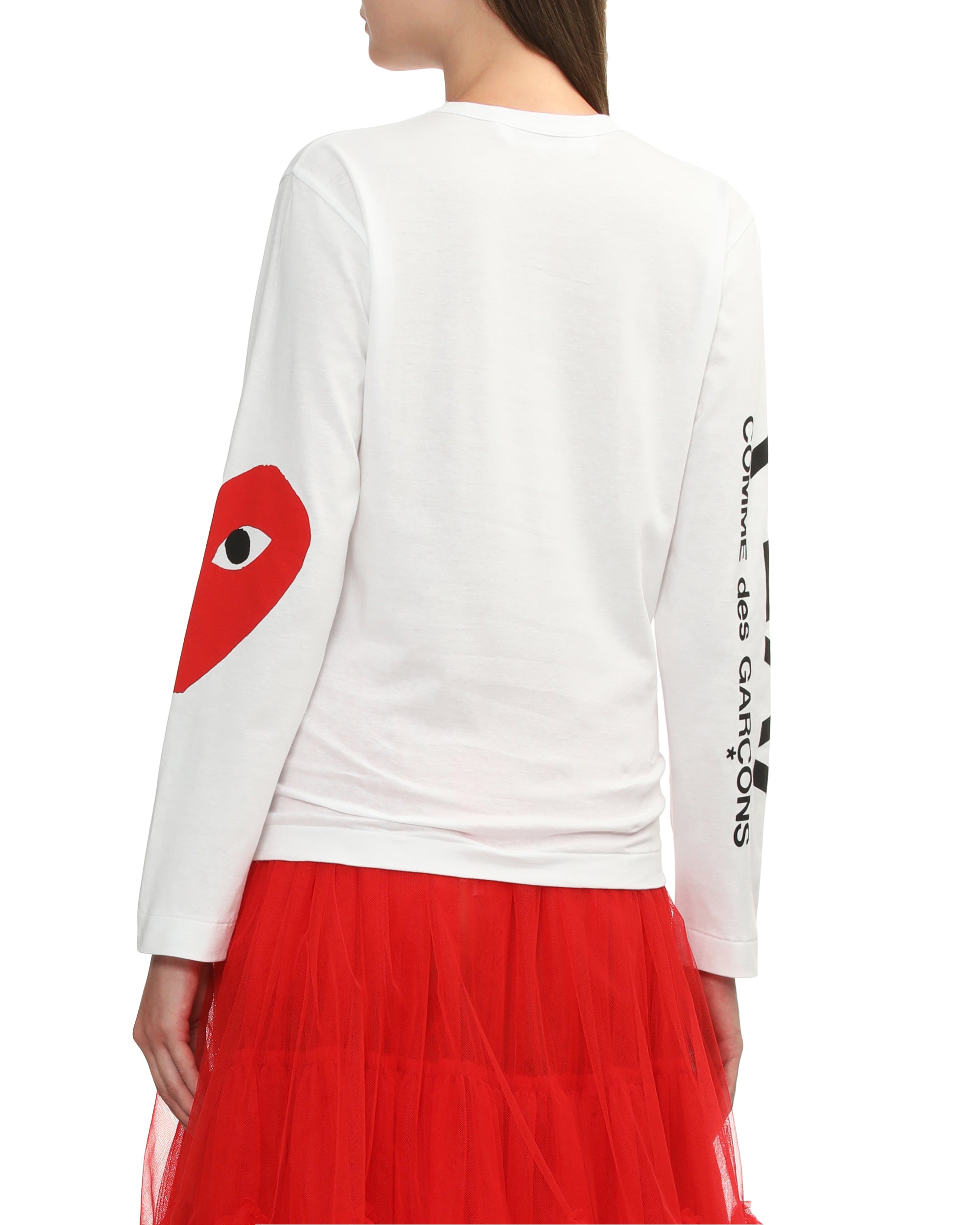 Big heart long sleeves tee