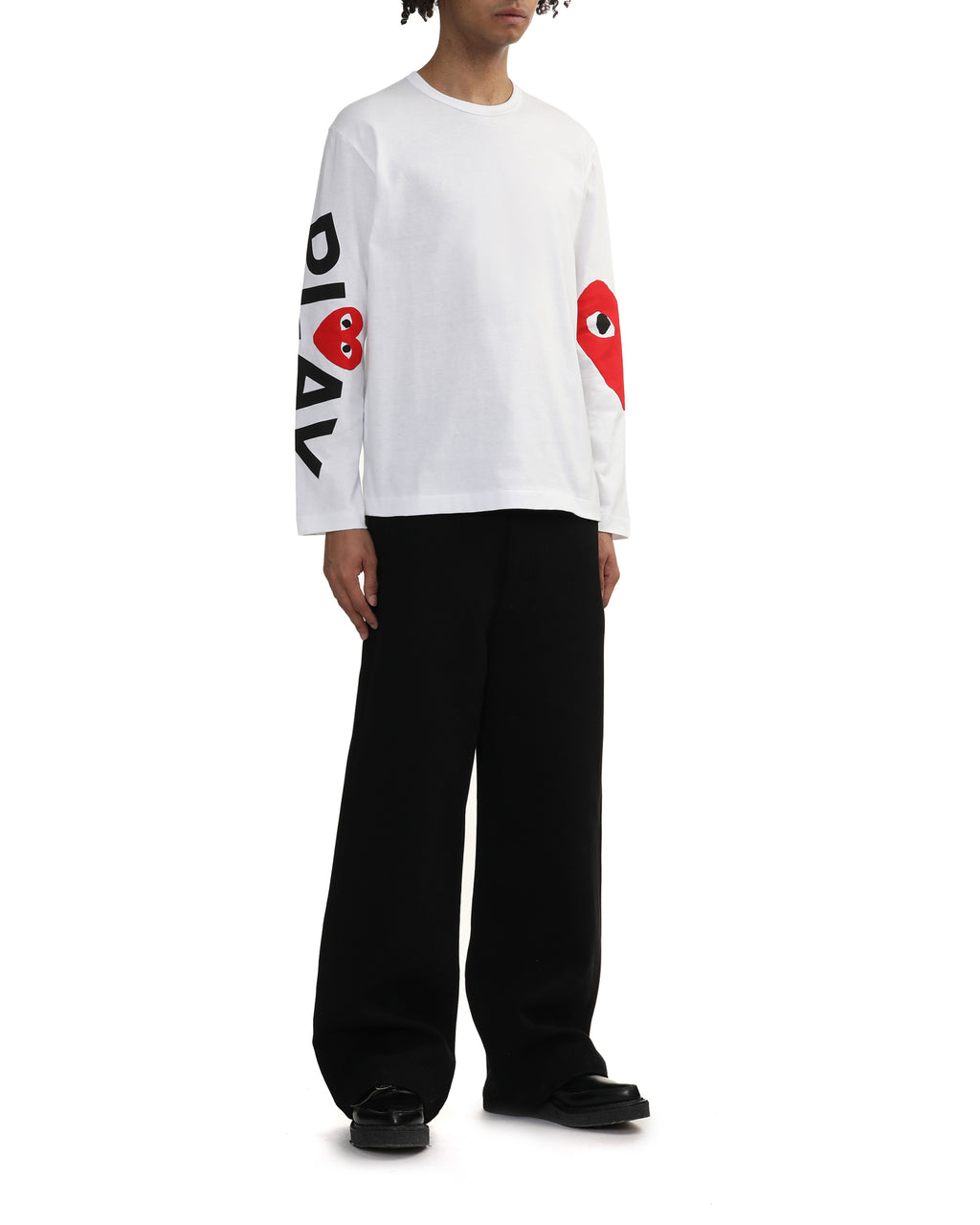 Big heart long sleeves tee