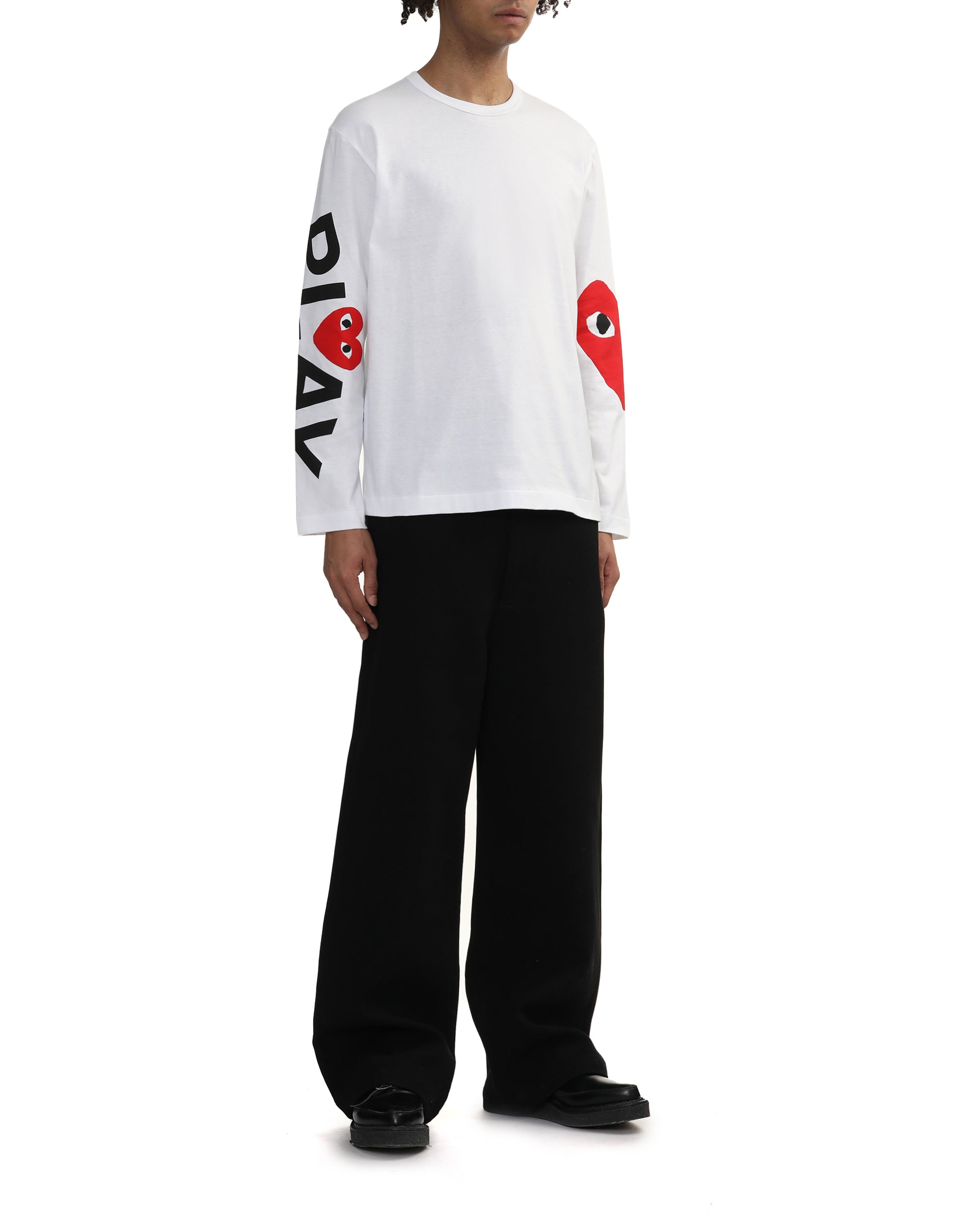 Big heart long sleeves tee