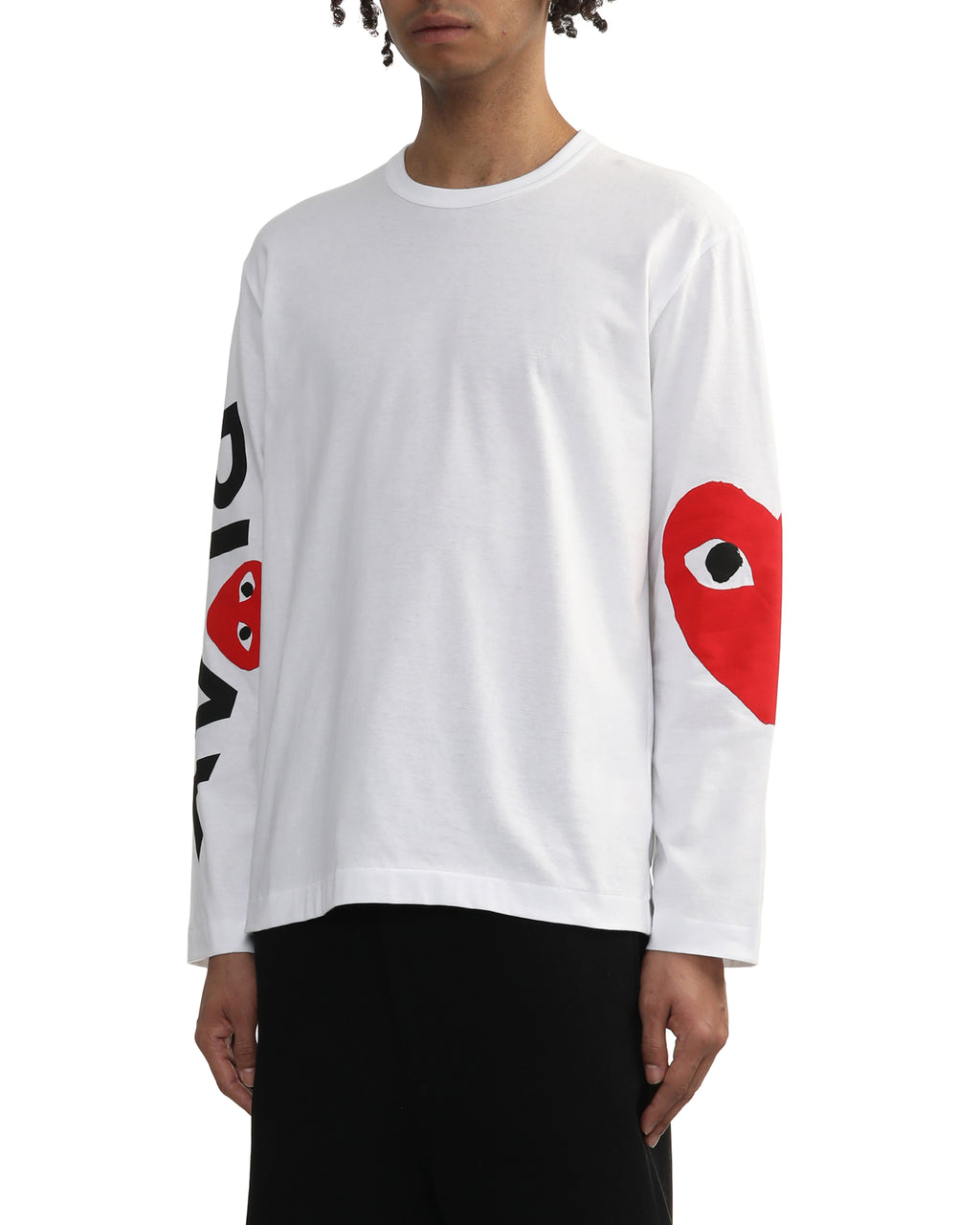 Big heart long sleeves tee