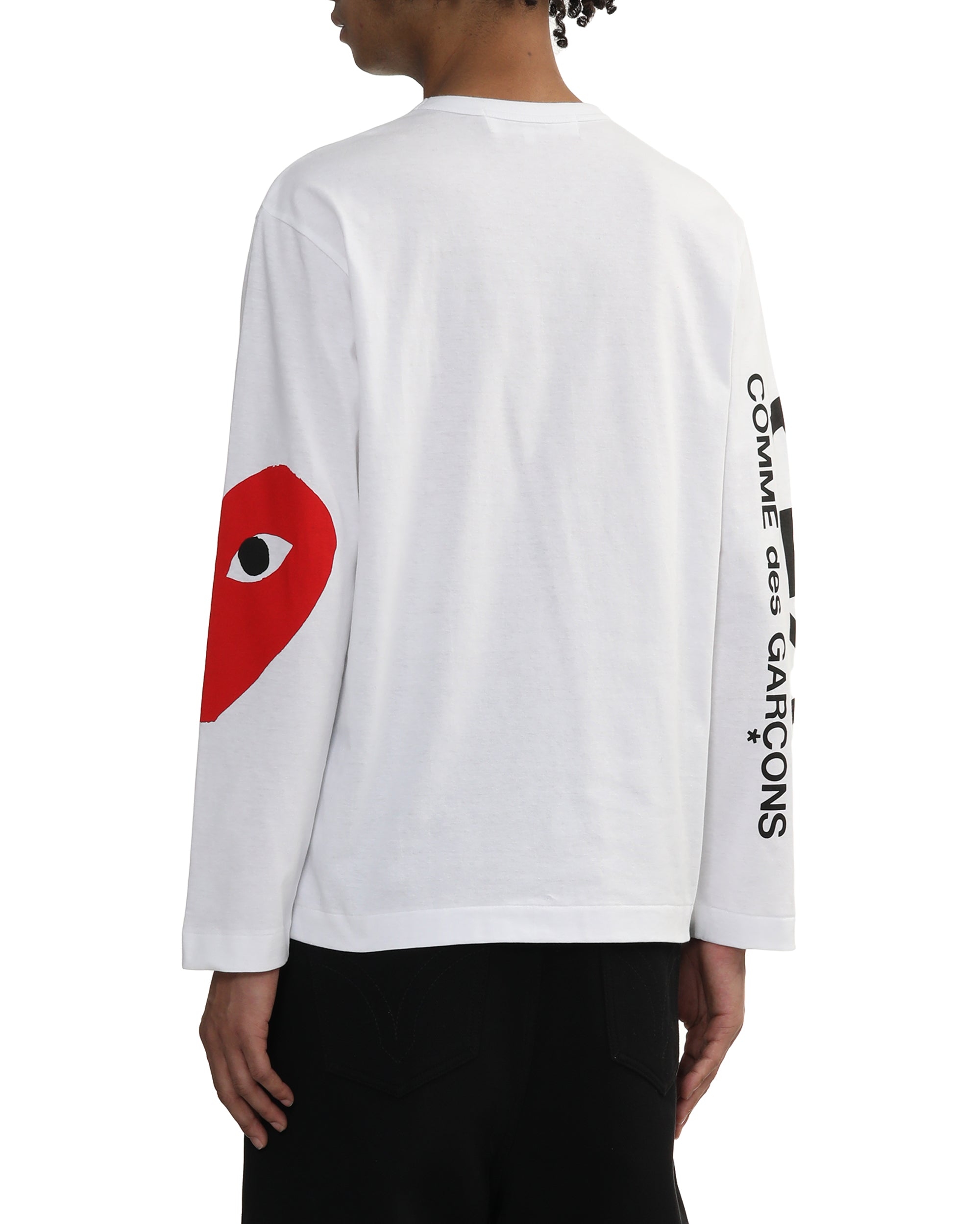 Big heart long sleeves tee