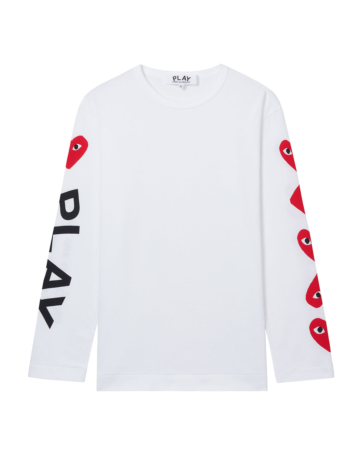 Hearts logo sleeve tee