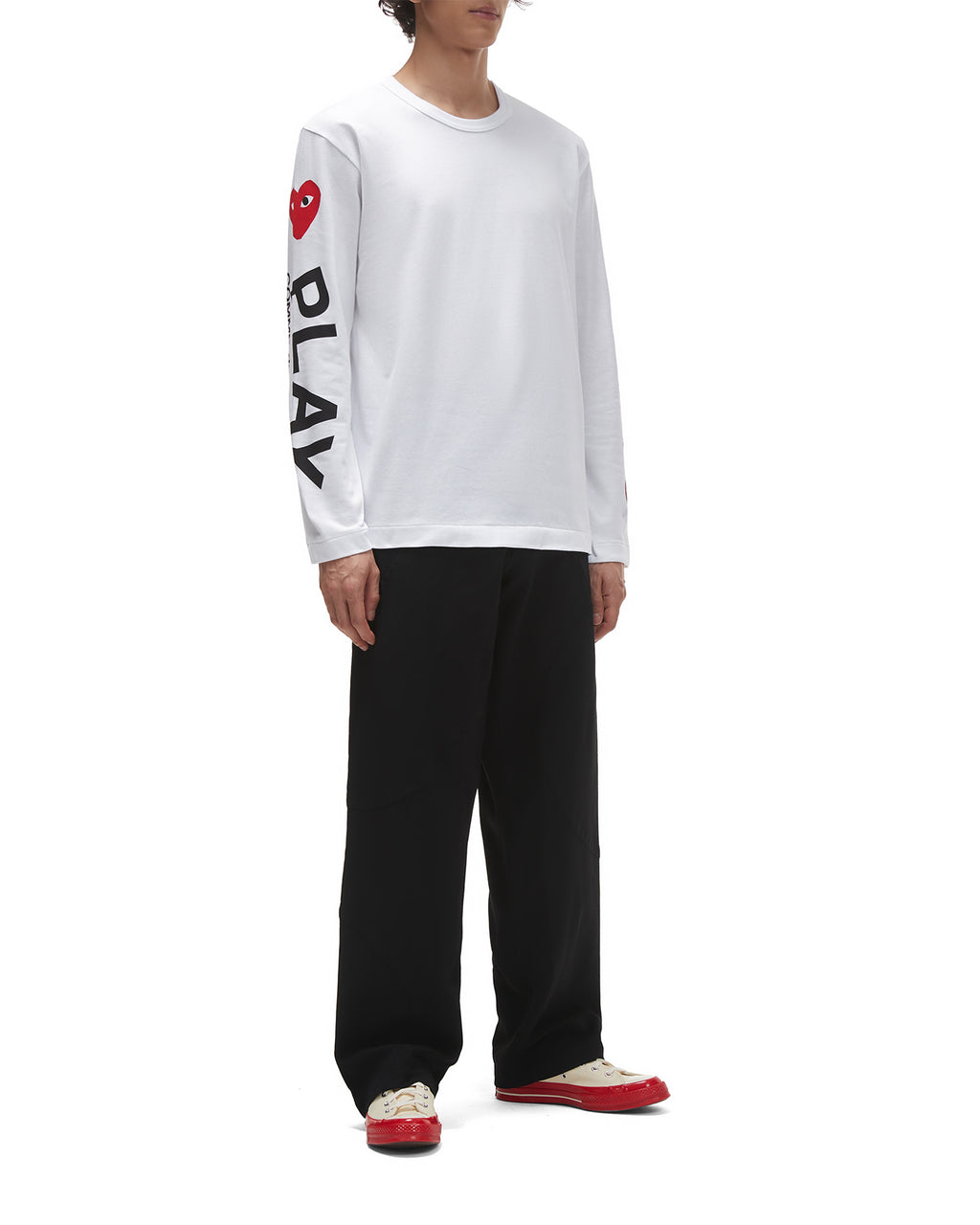 Hearts logo sleeve tee