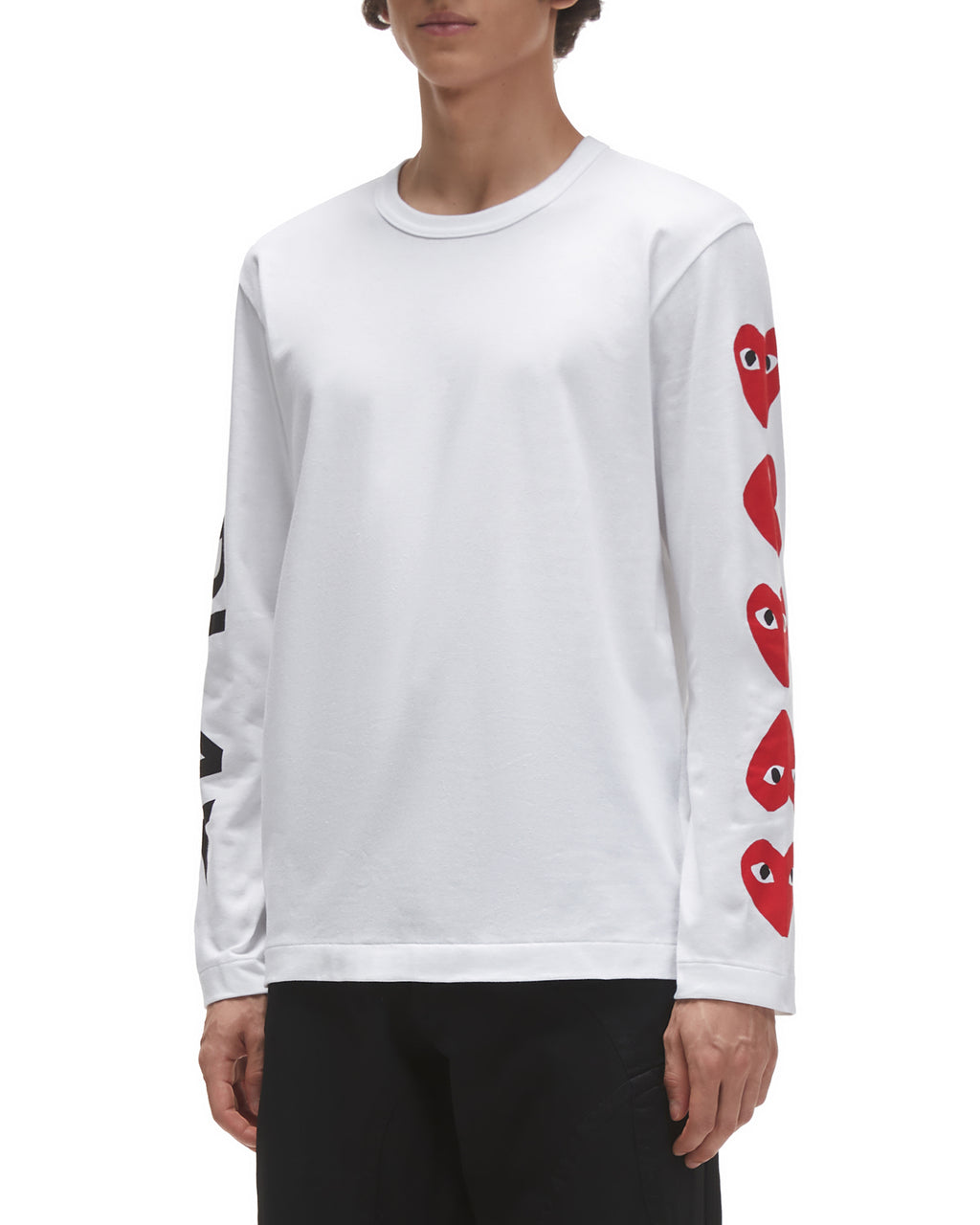 Hearts logo sleeve tee