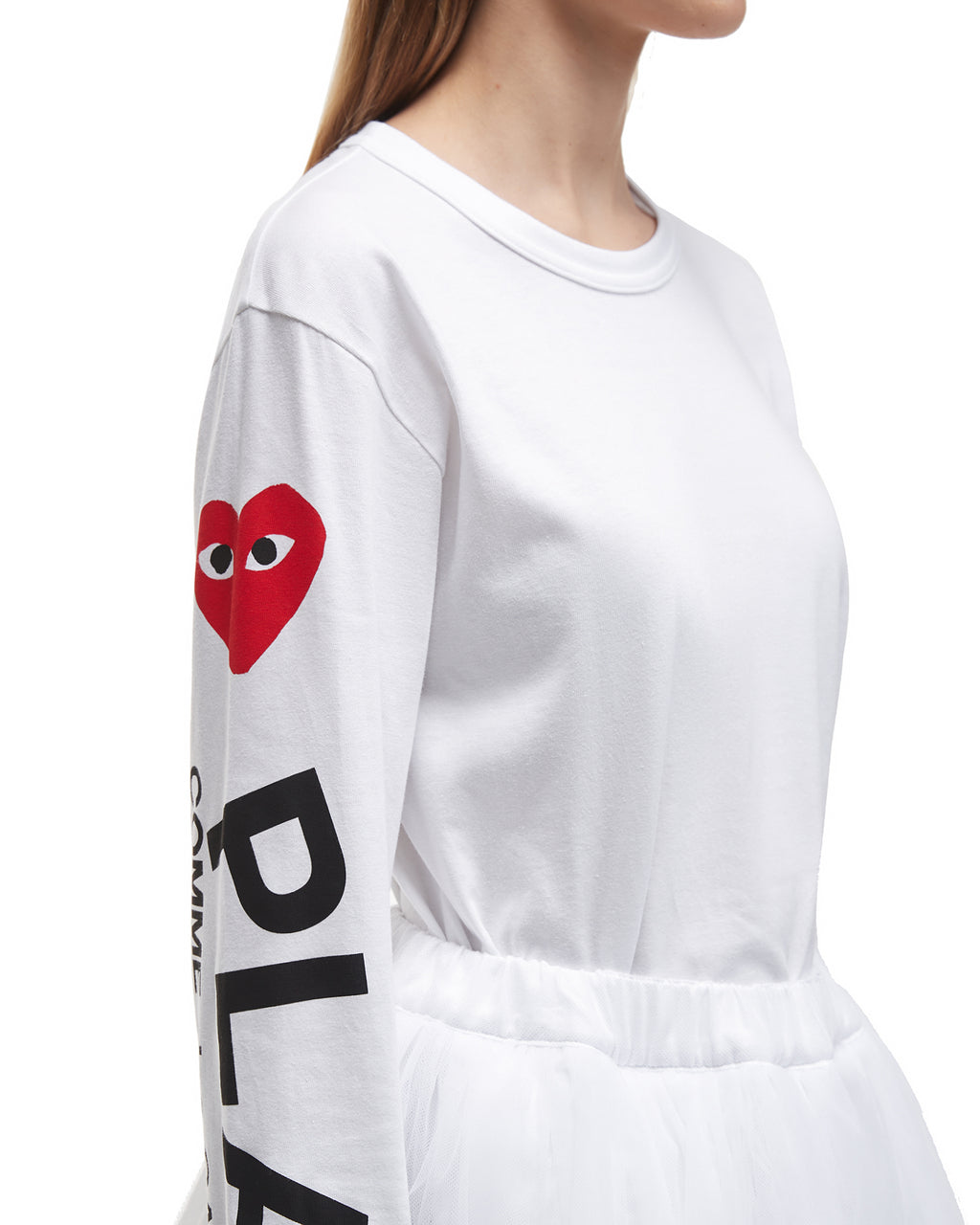 Hearts logo sleeve tee