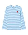 Heart striped tee