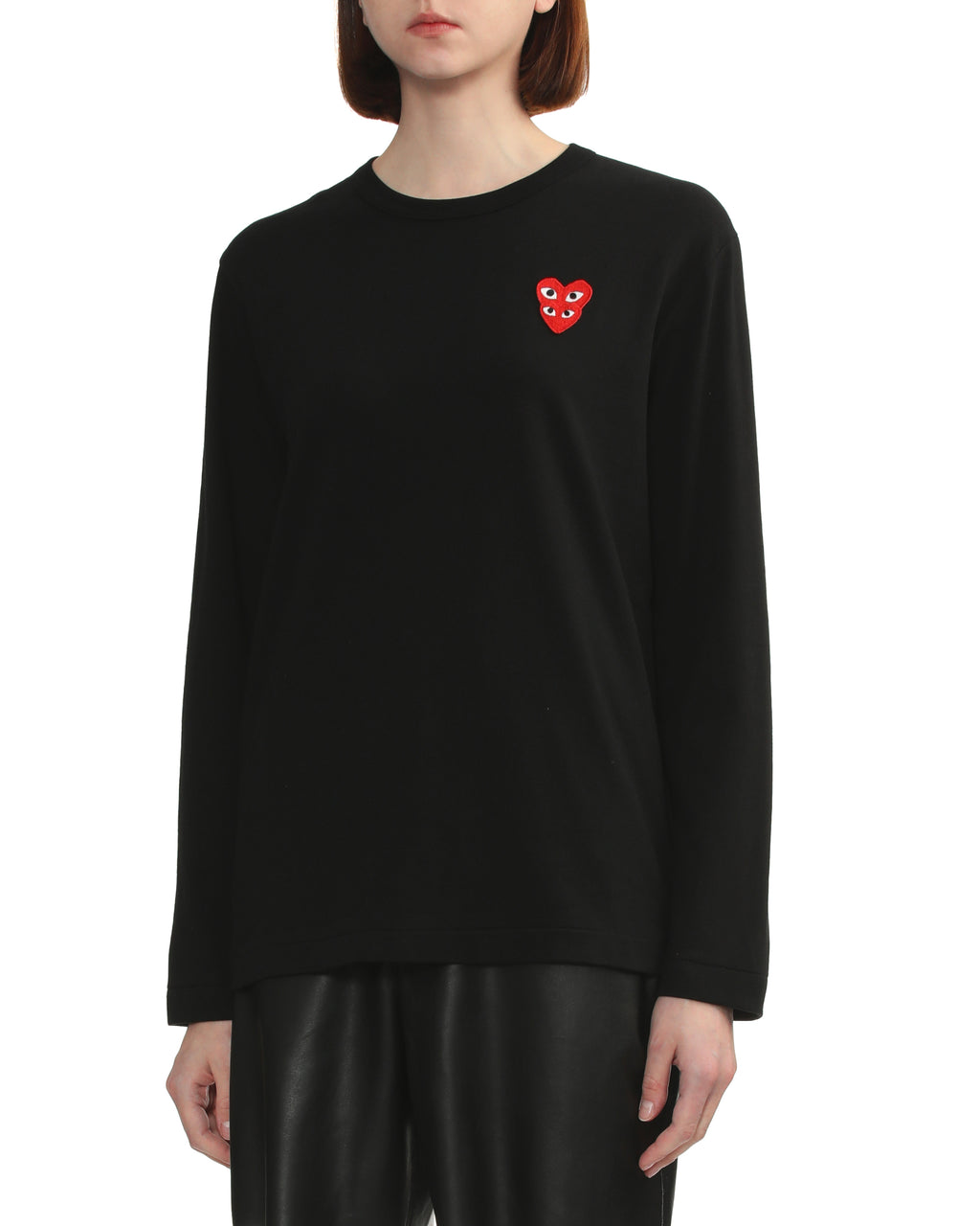 Stacked heart tee