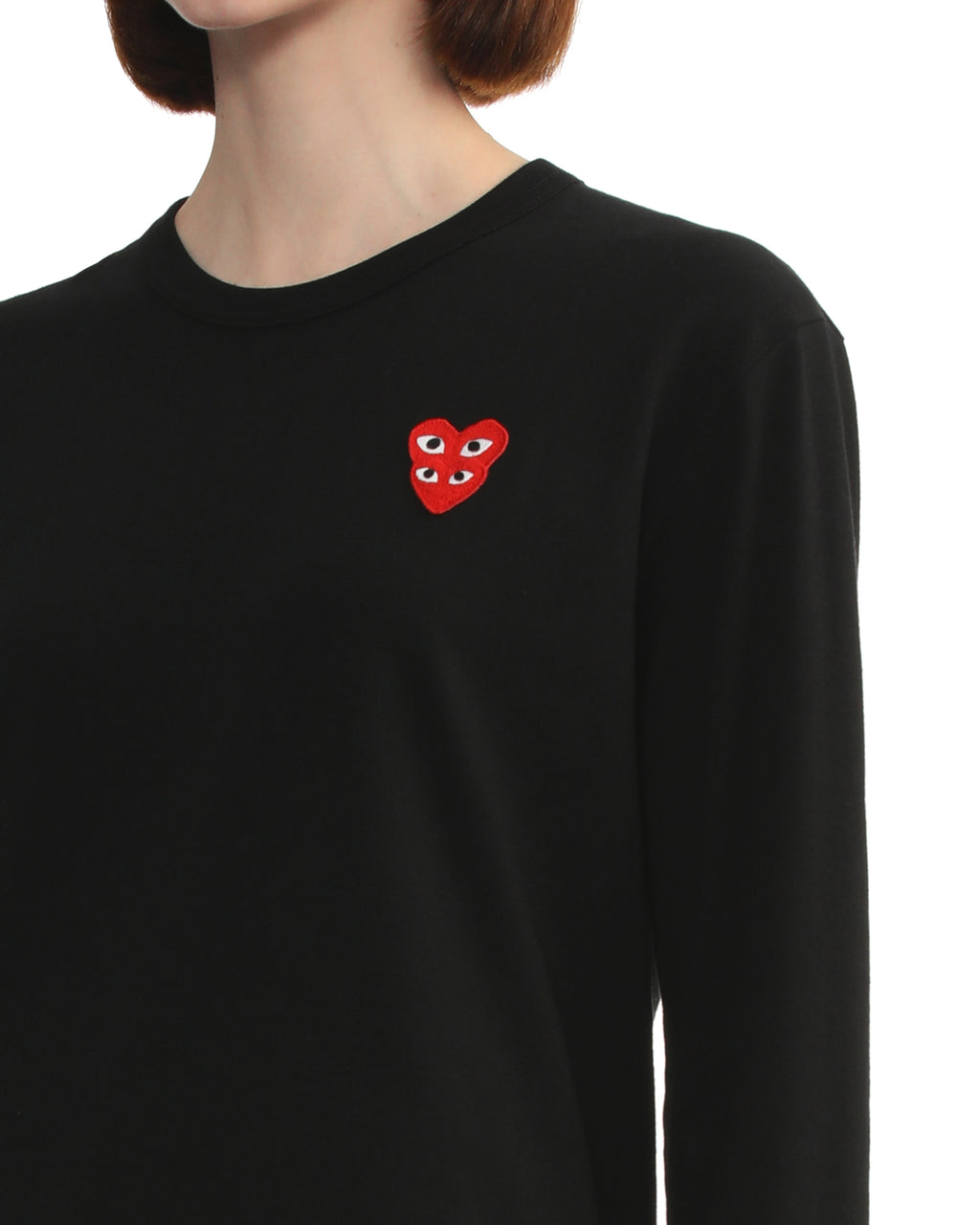 Stacked heart tee