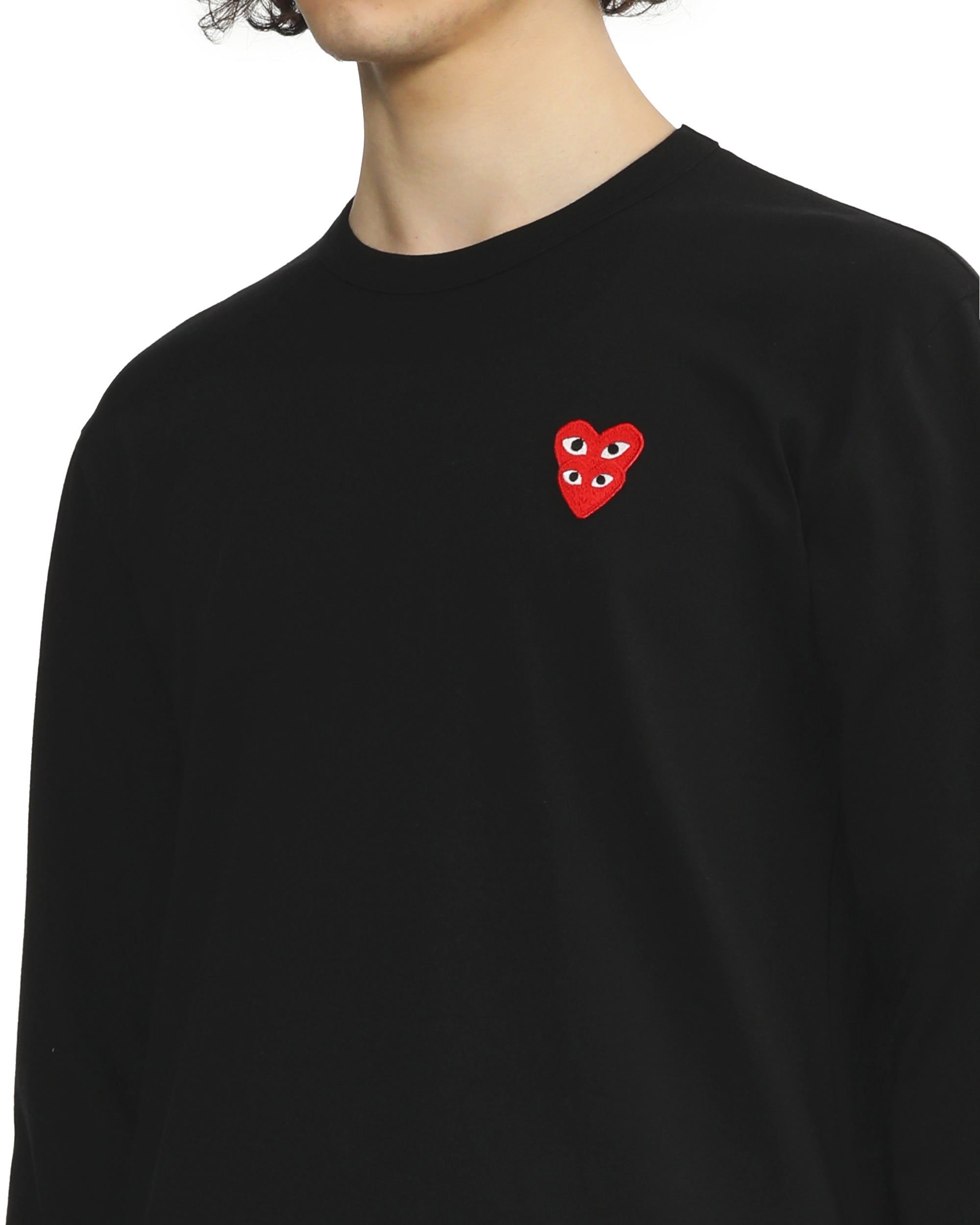 Stacked heart tee
