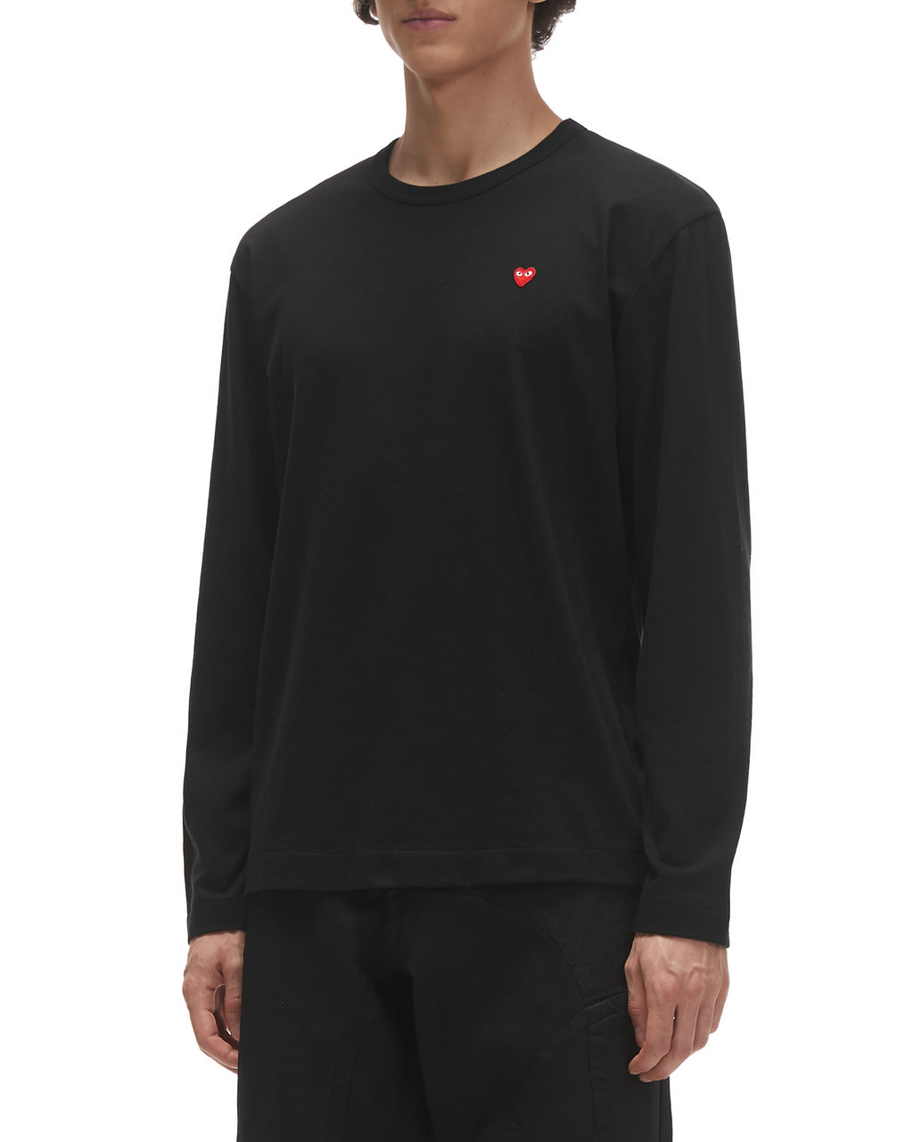 Mini heart crew neck tee