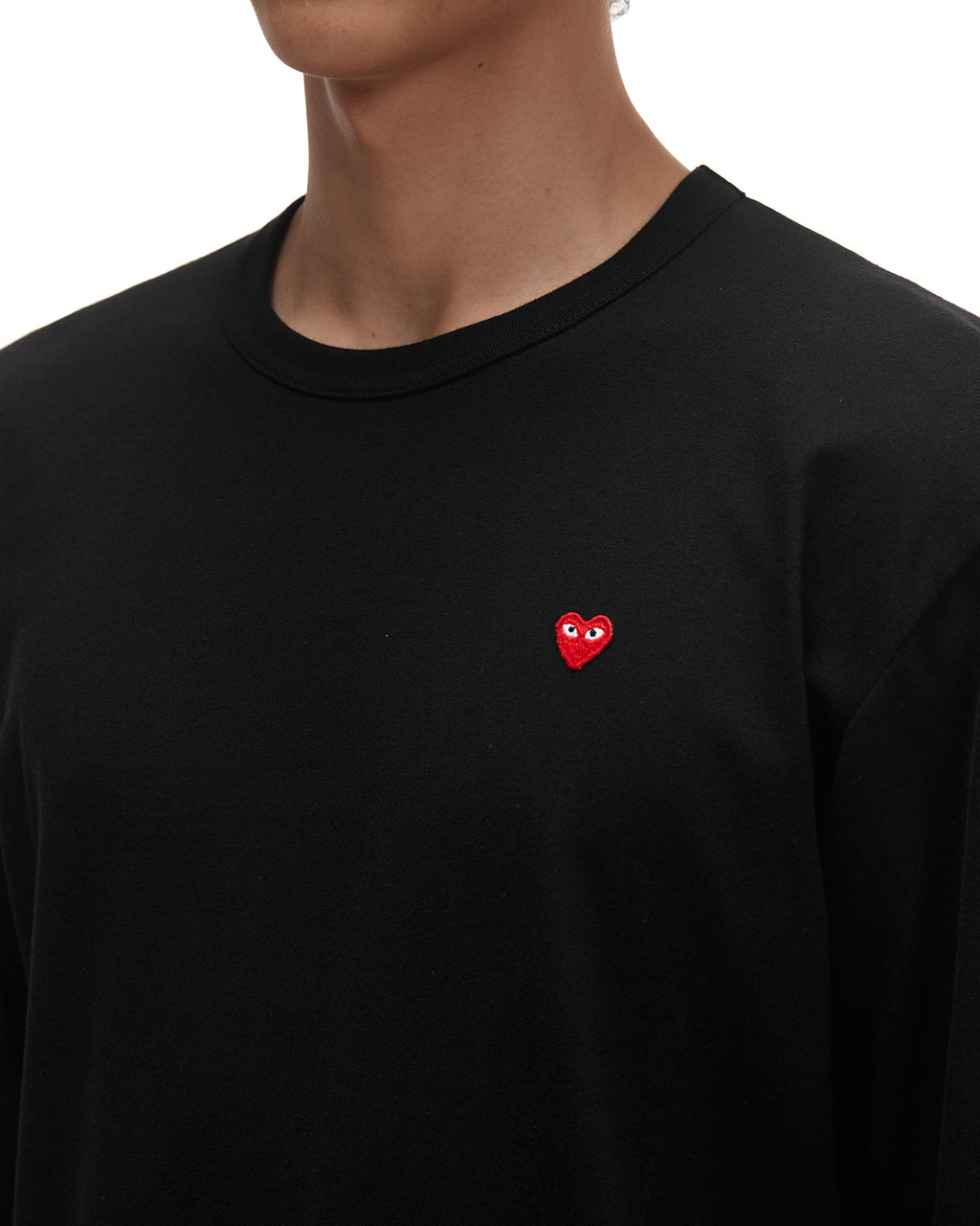 Mini heart crew neck tee