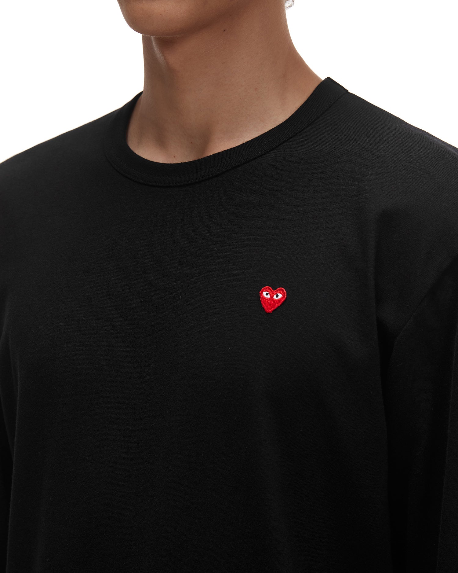 Mini heart crew neck tee