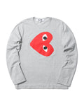 Tilted heart logo tee
