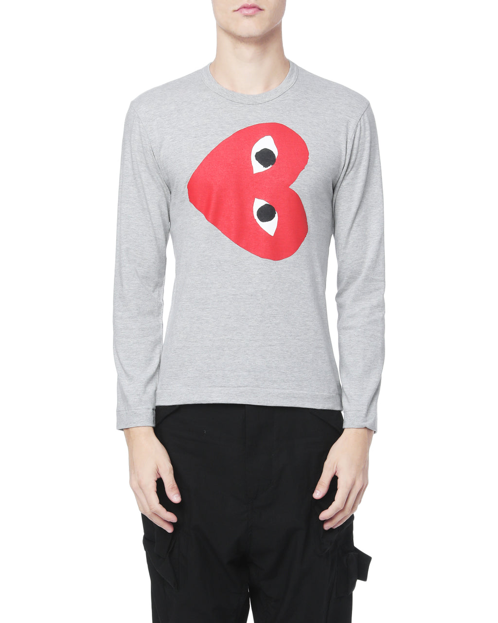 Tilted heart logo tee
