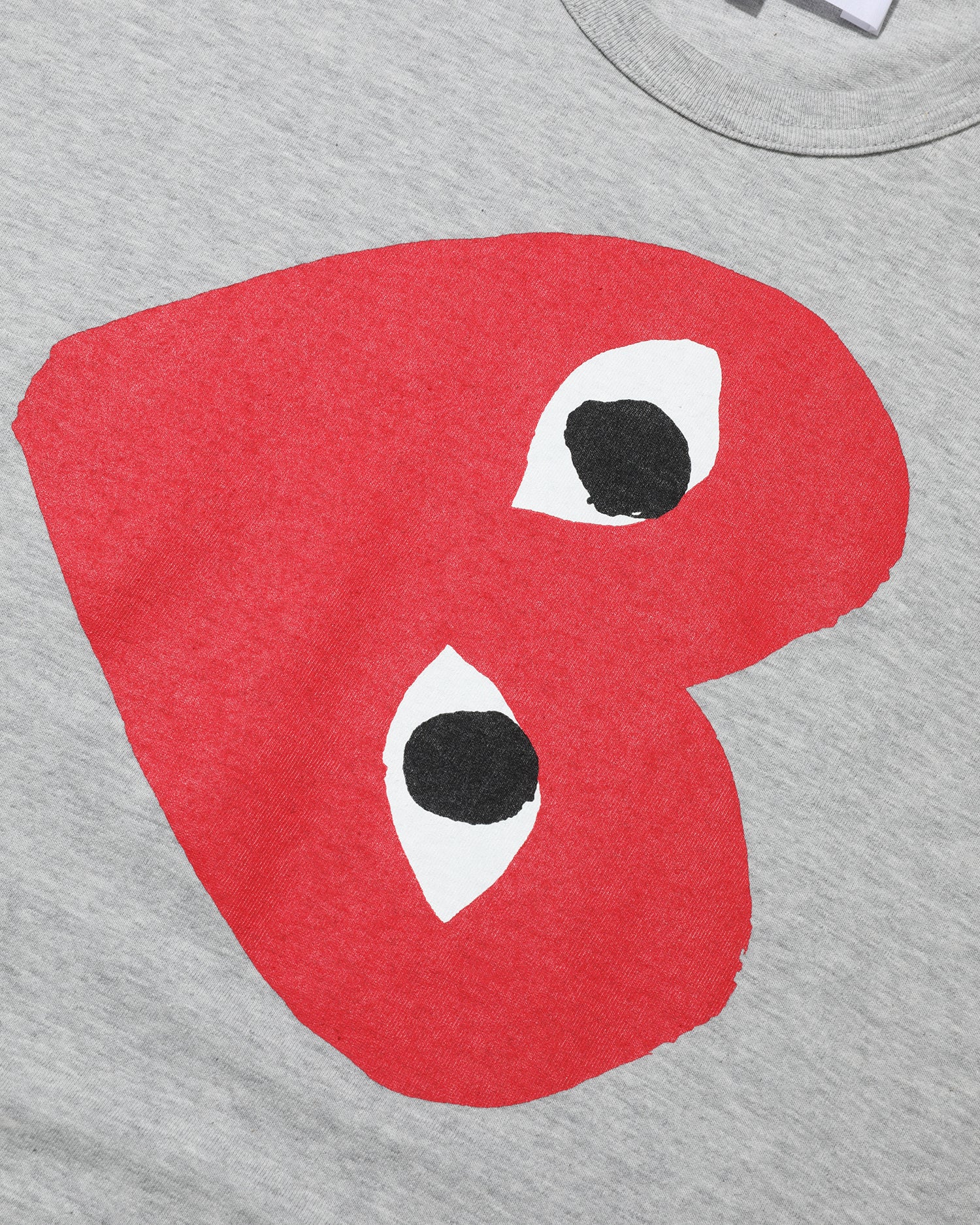 Tilted heart logo tee