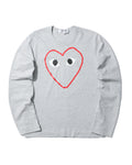 Outline heart logo tee