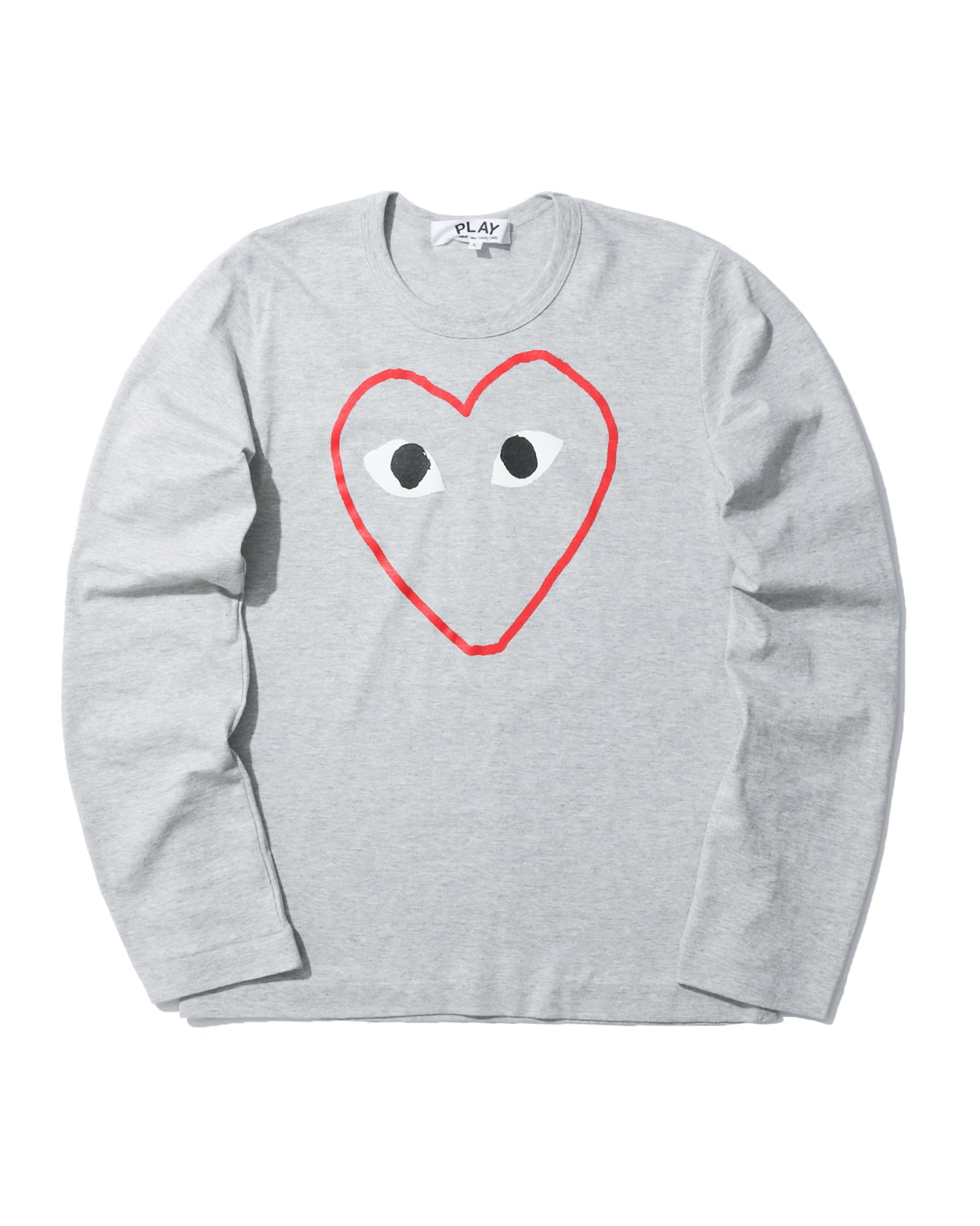 Outline heart logo tee