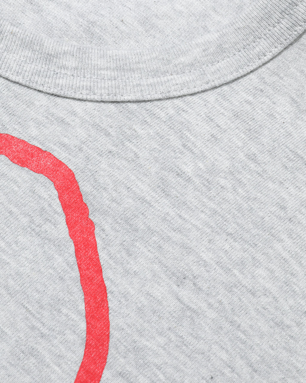 Outline heart logo tee