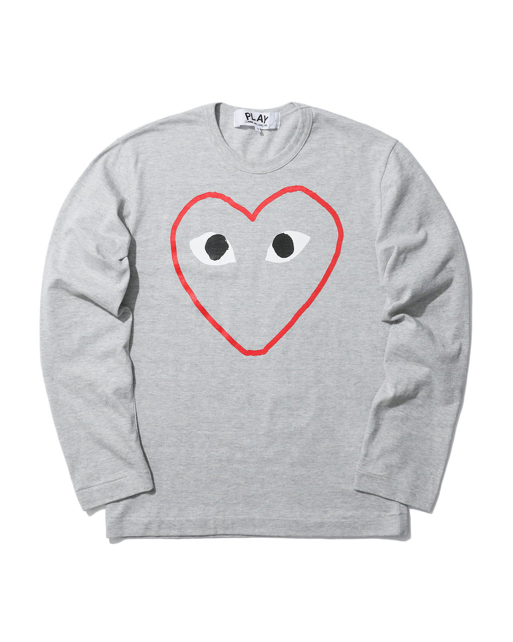 Outline heart logo tee