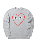 Outline heart logo tee