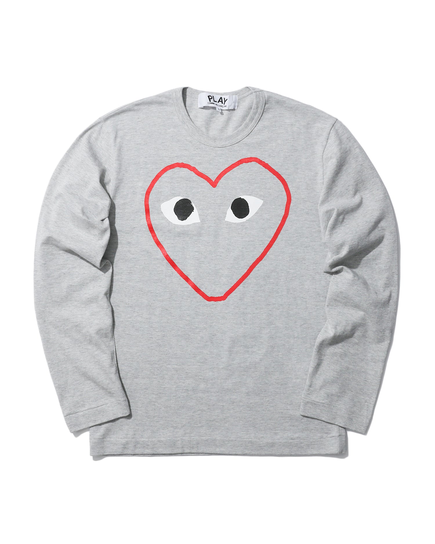 Outline heart logo tee