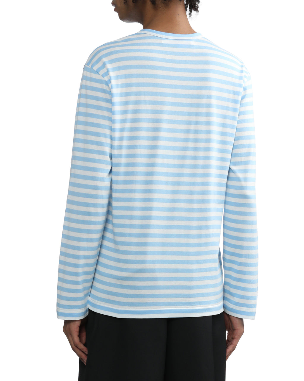 Heart logo striped tee