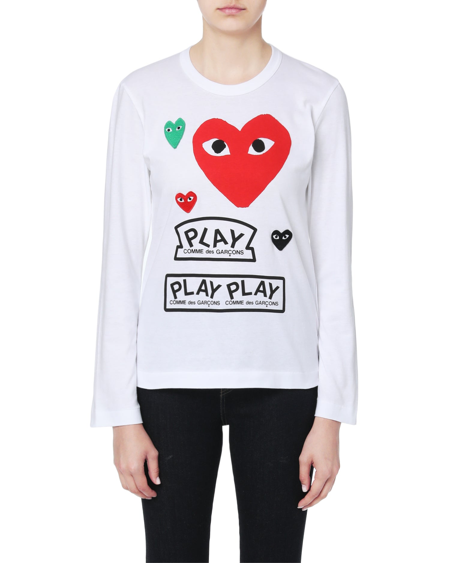 Graphic logo tee