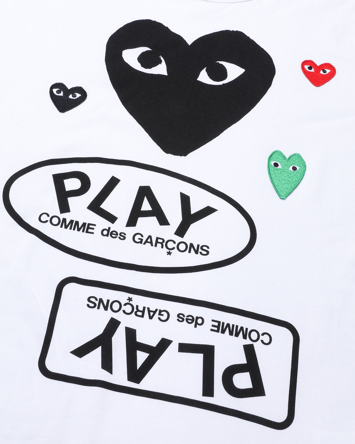 Graphic logo tee