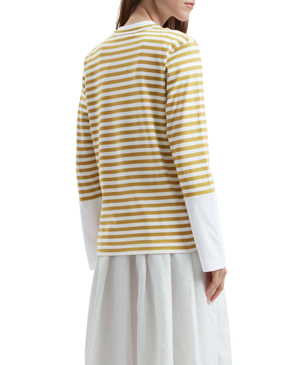 Heart logo stripe tee