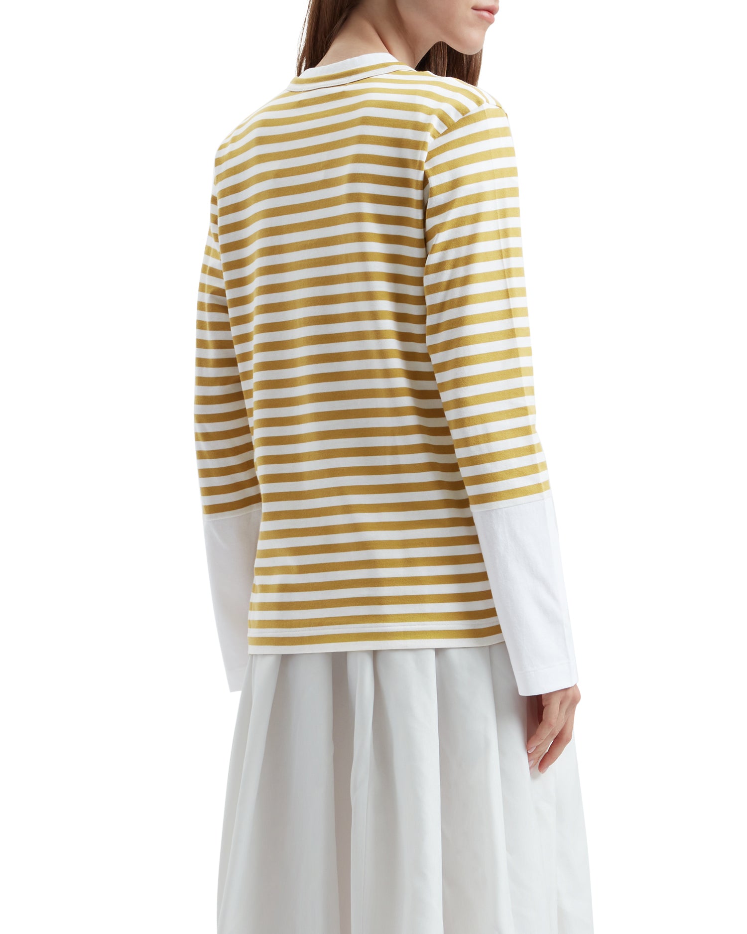 Heart logo stripe tee