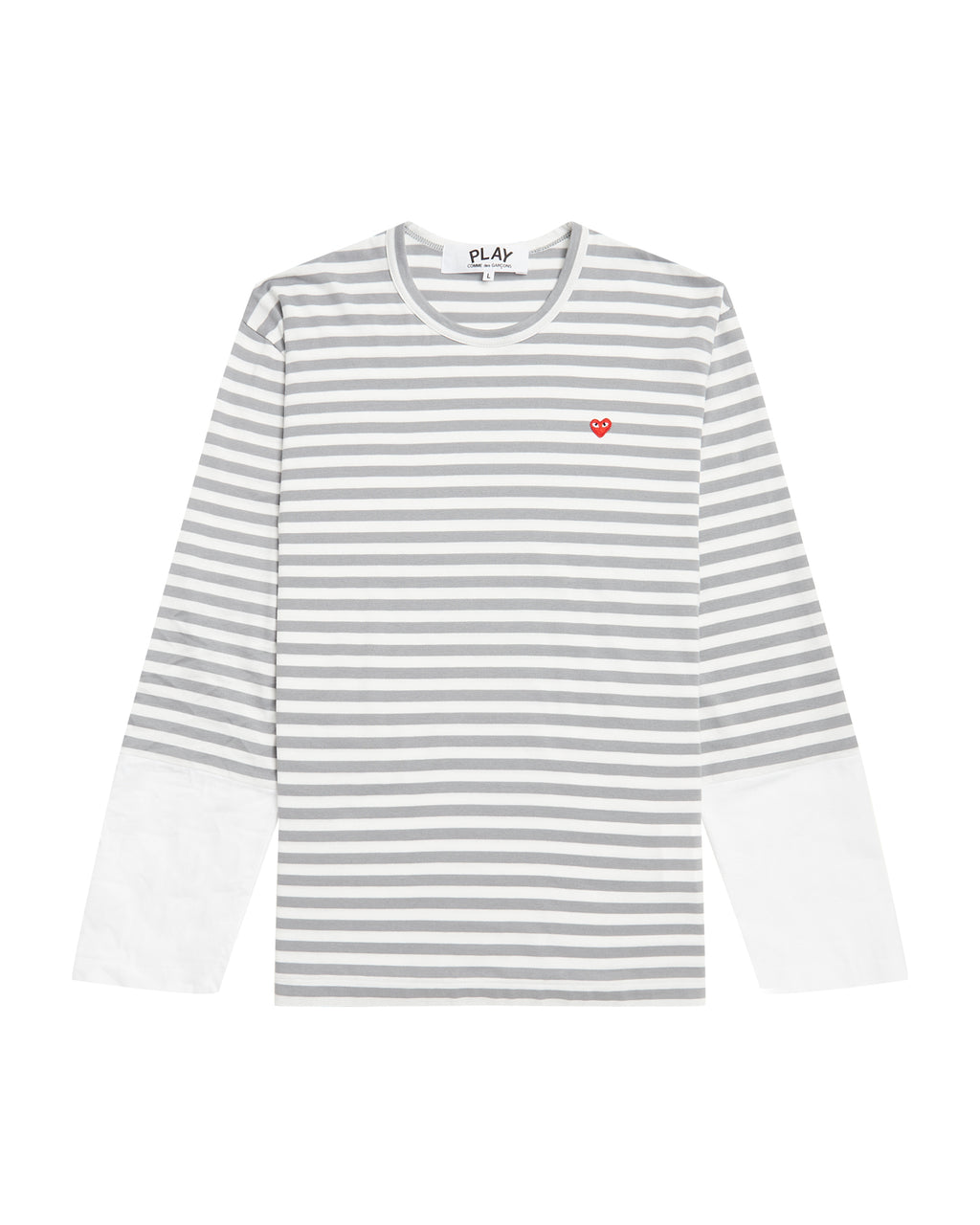 Heart logo stripe tee