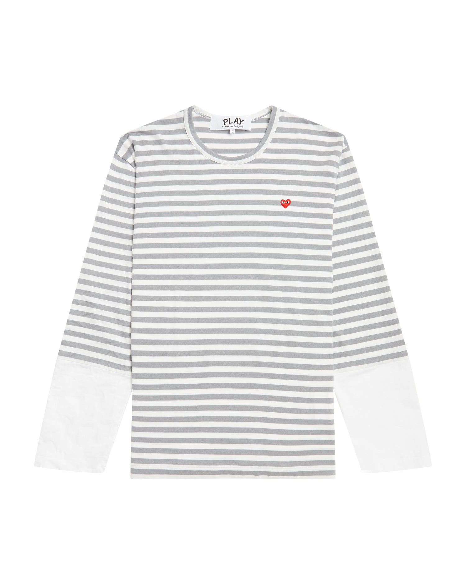 Heart logo stripe tee