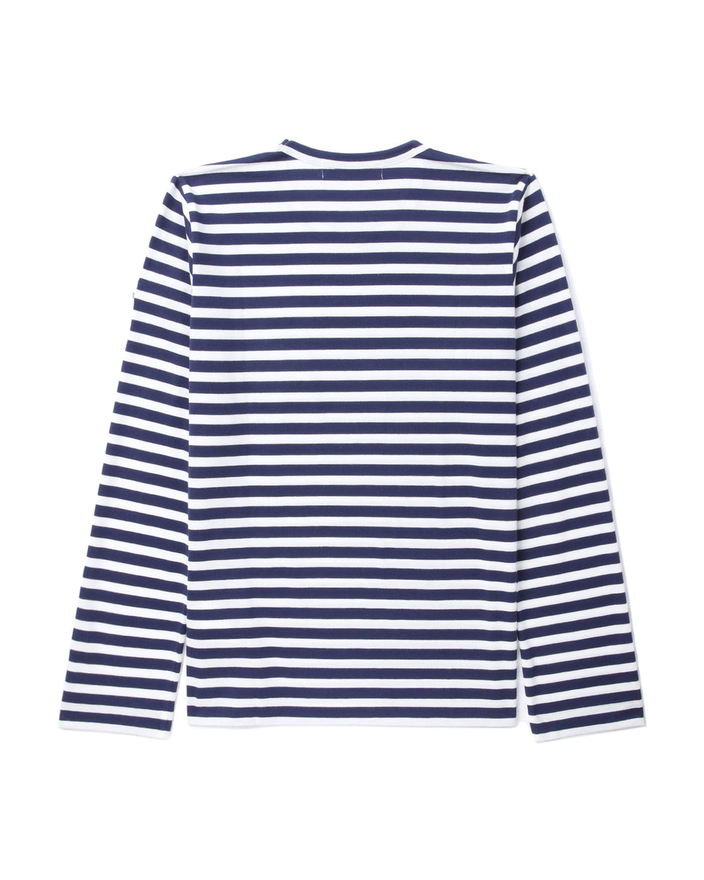 X INVADER striped long-sleeve tee