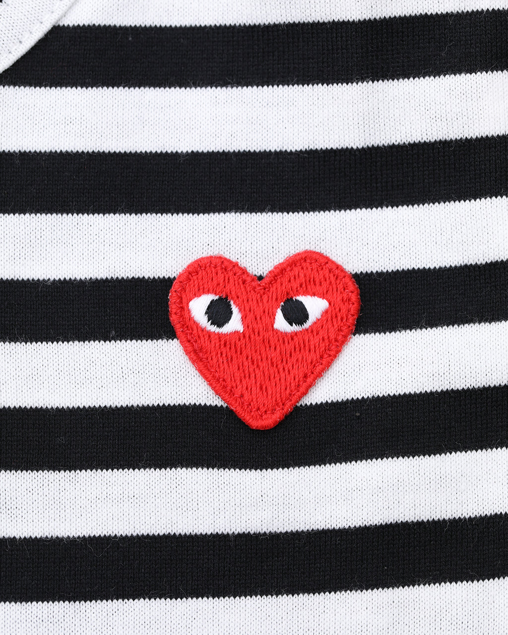 Kids heart logo stripe tee