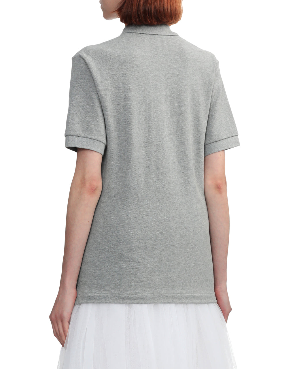 Stacked heart polo shirt