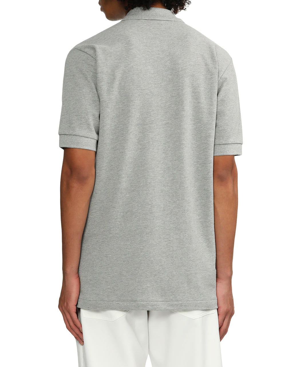 Stacked heart polo shirt