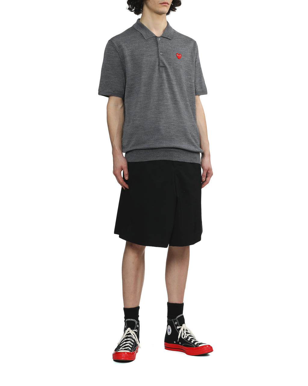 Embroidered polo shirt