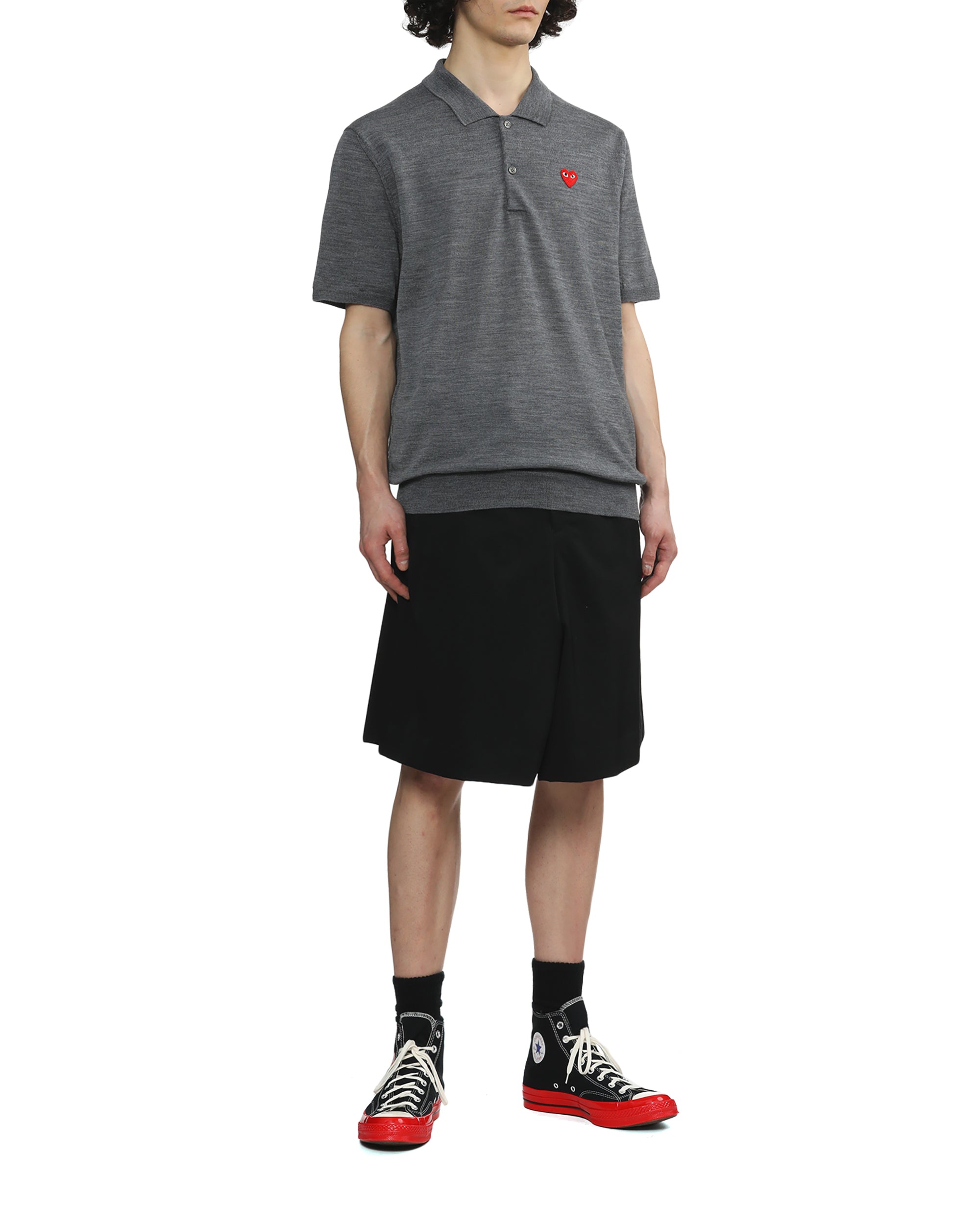 Embroidered polo shirt