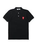 Heart logo polo tee