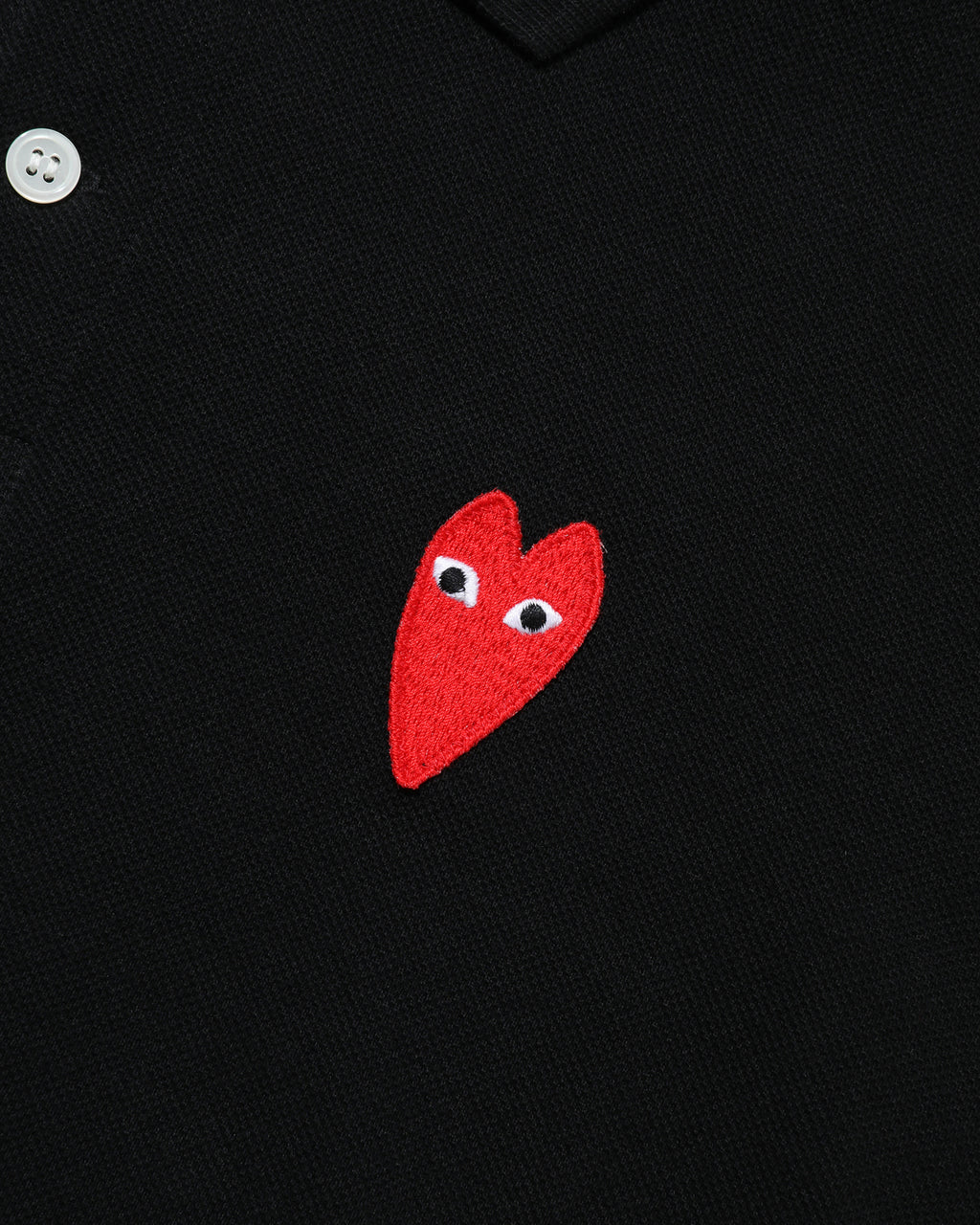 Heart logo polo tee