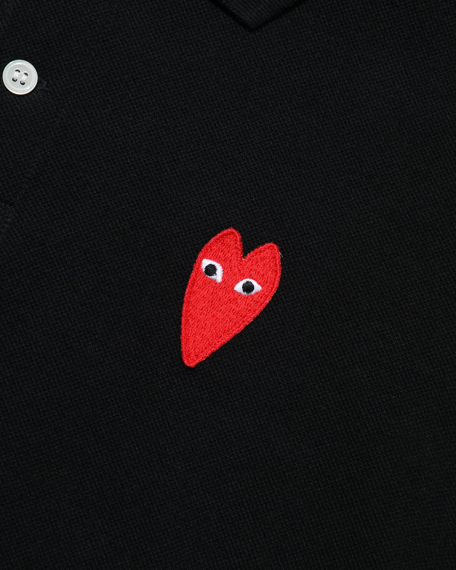 Heart logo polo tee