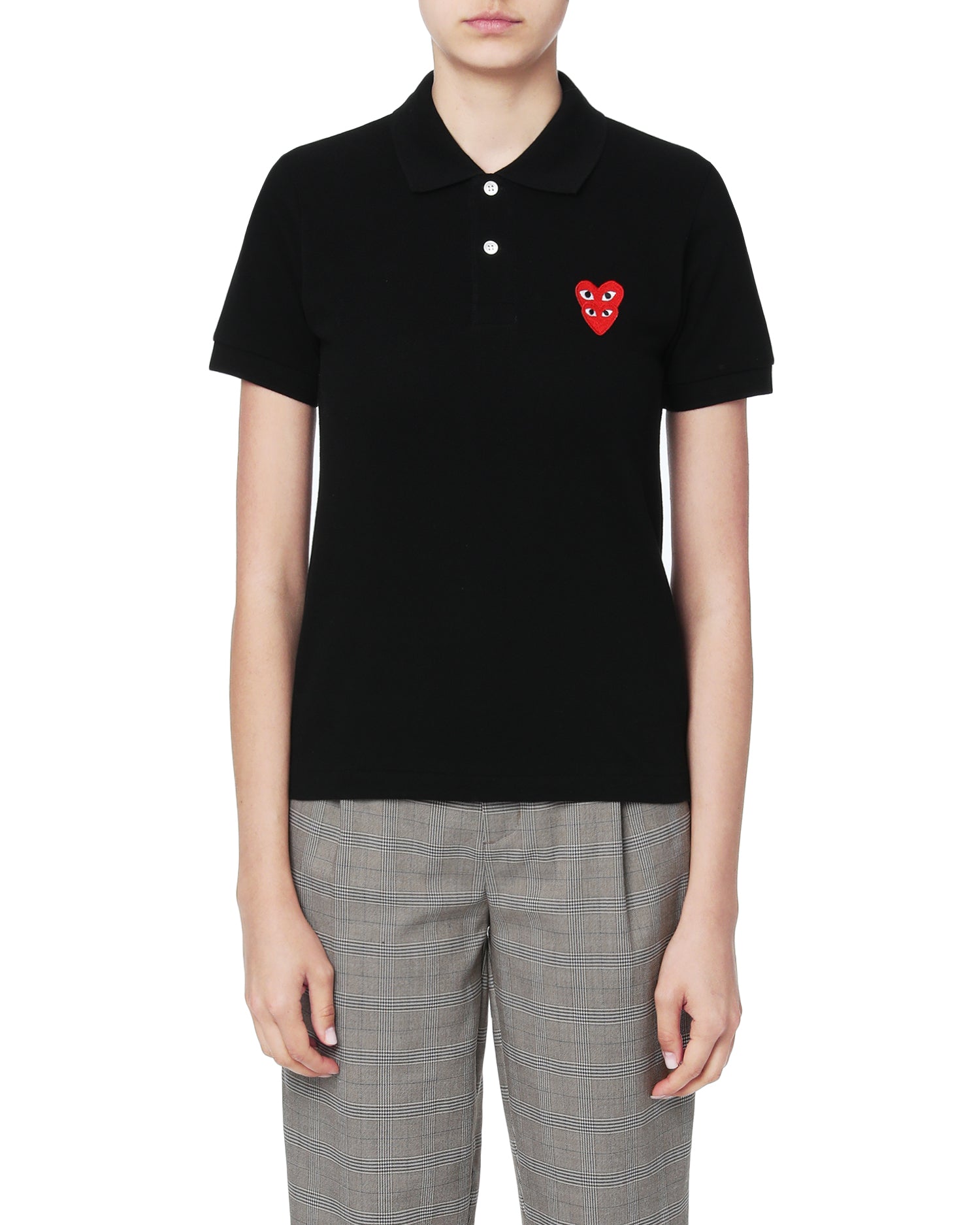 Embroidered logo polo shirt