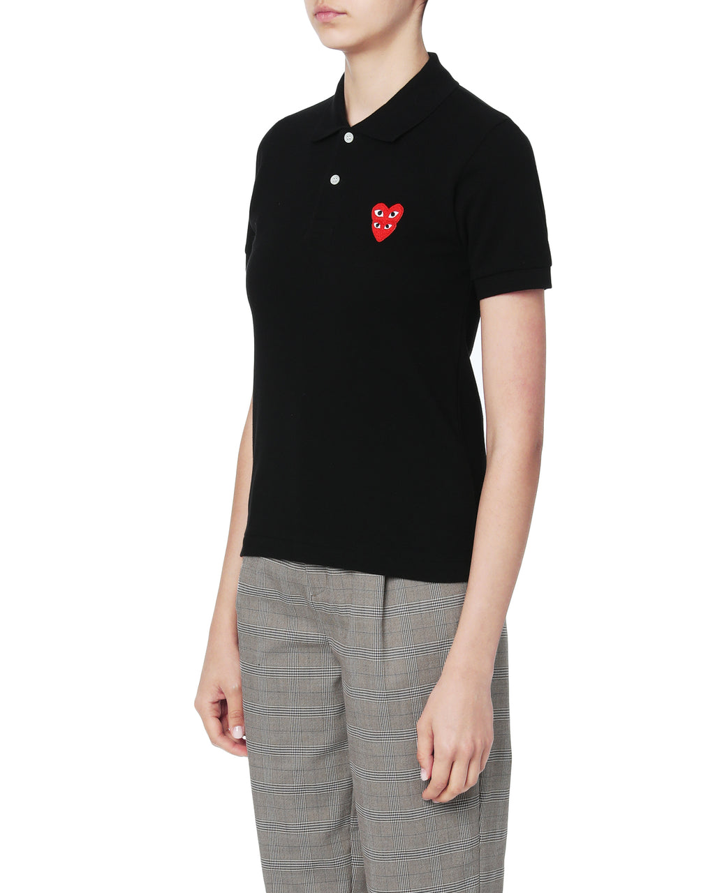 Embroidered logo polo shirt