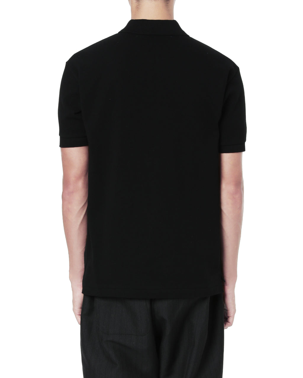 Double heart patch polo