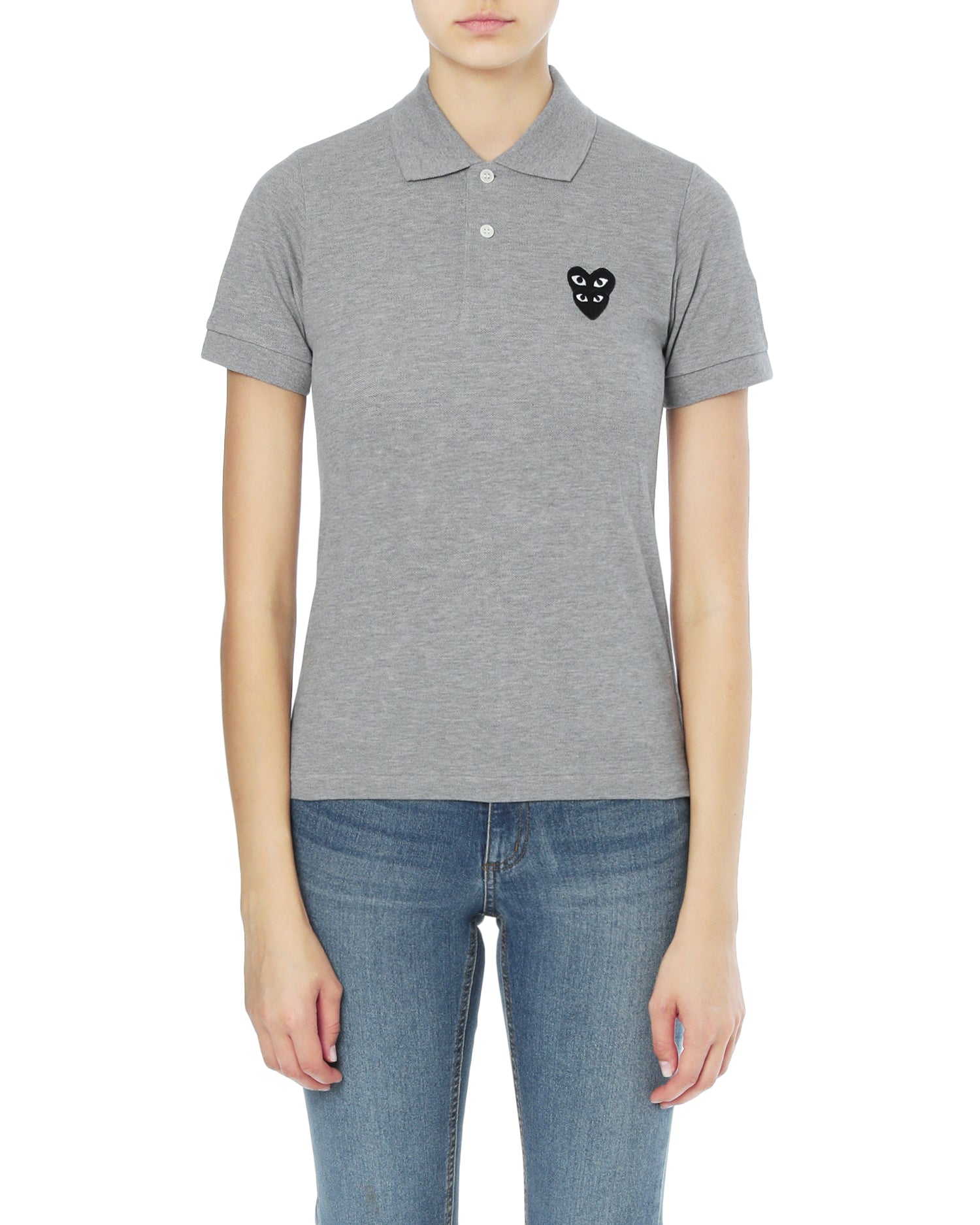 Embroidered logo polo shirt