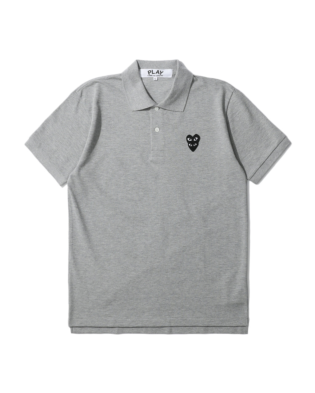 Double heart polo shirt